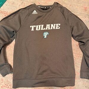 Adidas Tulane Sweatshirt in Dark Gray Men’s Medium